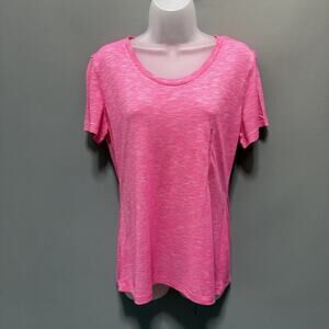 Women's Performance Top ~ REEL LEGENDS ~ Pink Glow Heather ~ S ~ NWT!!